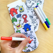 coloring socks