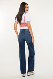 KAN CAN Mid Rise Wide Leg JEANS NB