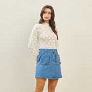 ANN Floral Lace Bodysuit NB