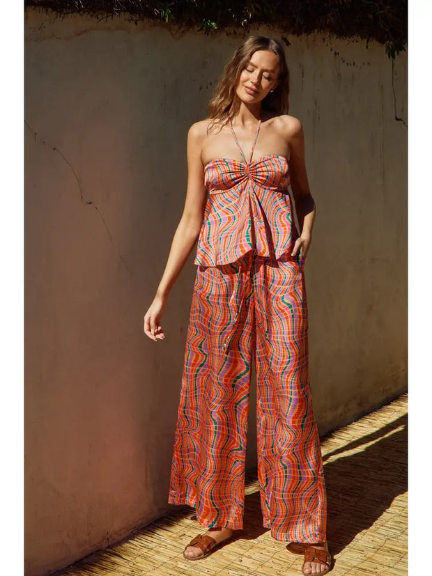 Halter Flared Top NB