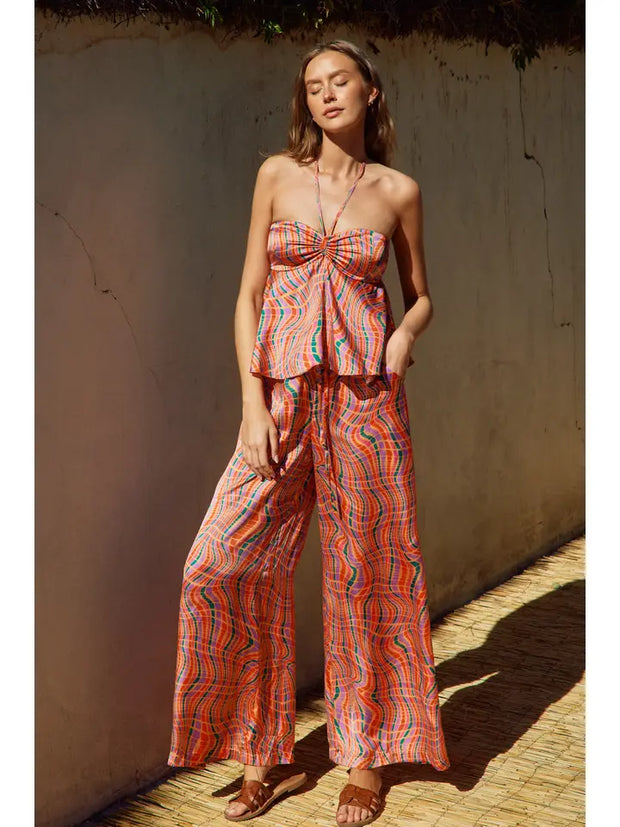 Halter Flared Top NB