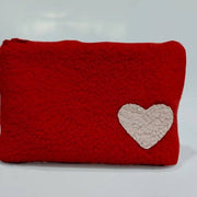 Feel the Love Fluffy Cosmetic Bag