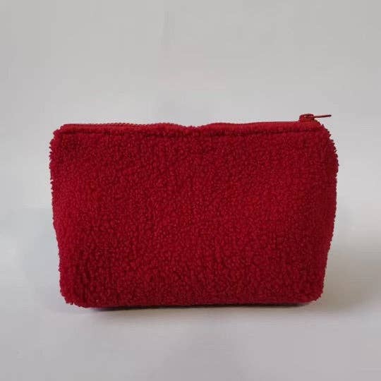 Feel the Love Fluffy Cosmetic Bag