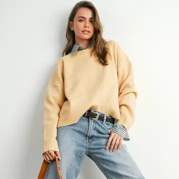 CAMI Tie-Back Sweater NB