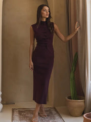 Stef Pleated Front Top & Skirt Set NB