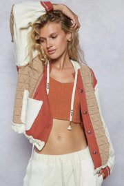 Pol Hooded Combo Shacket TGS