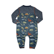 Dino Pocket Romper Baby