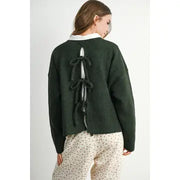 CAMI Tie-Back Sweater NB