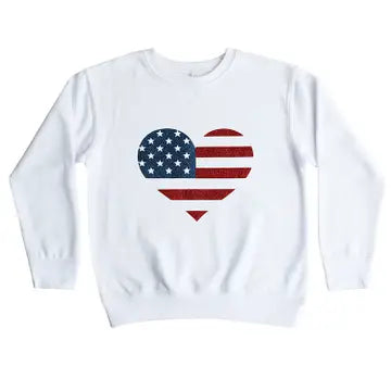 TGS flag sweatshirt for kids