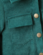 Baci Baci Green Corduroy Set