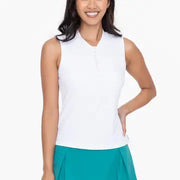 NB HALF ZIP  NO SLEEVES ACTIVE SHIRT