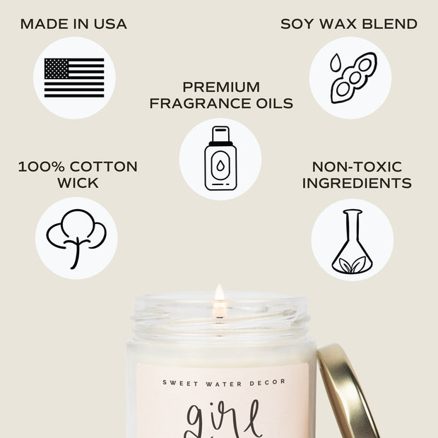 Girl Mom 9 oz Soy Candle