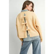 CAMI Tie-Back Sweater NB