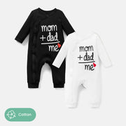 Mom + Dad = Me Baby| Girl/Boy Jumpsuit