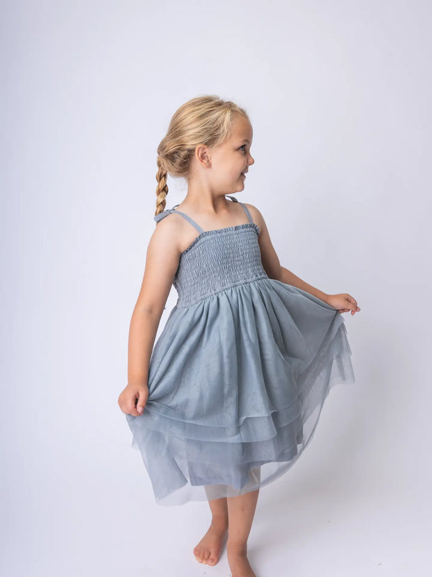 Ruffle Tier  Girl Dress :