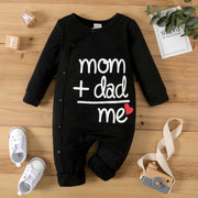 Mom + Dad = Me Baby| Girl/Boy Jumpsuit