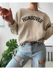 Hungover Sweatshirt gray color