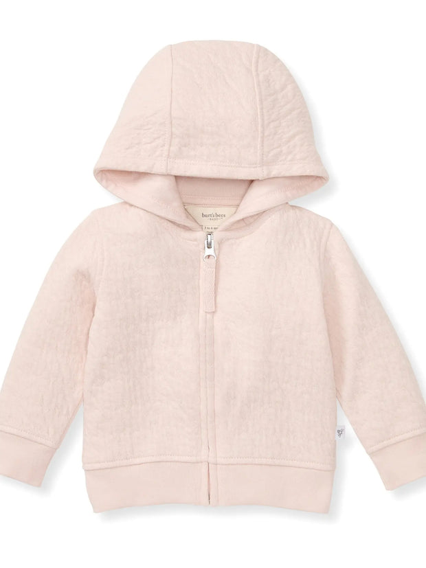 Organic Cotton Quilted Bee Baby Jacket