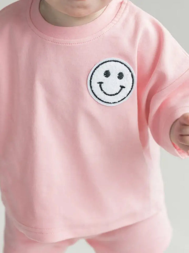 Smiley short set