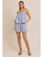 Strapless Romper NB