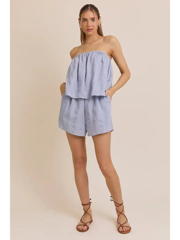 Strapless Romper NB