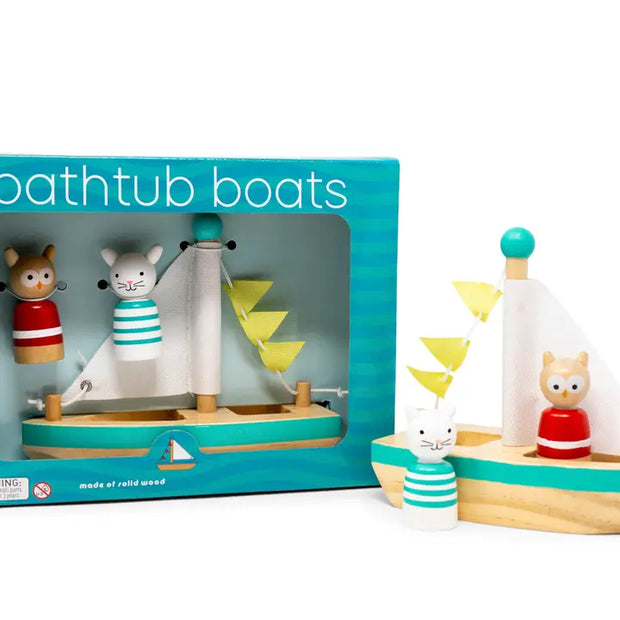 Boats & Buddies Bath Toy - Owl & Pussycat