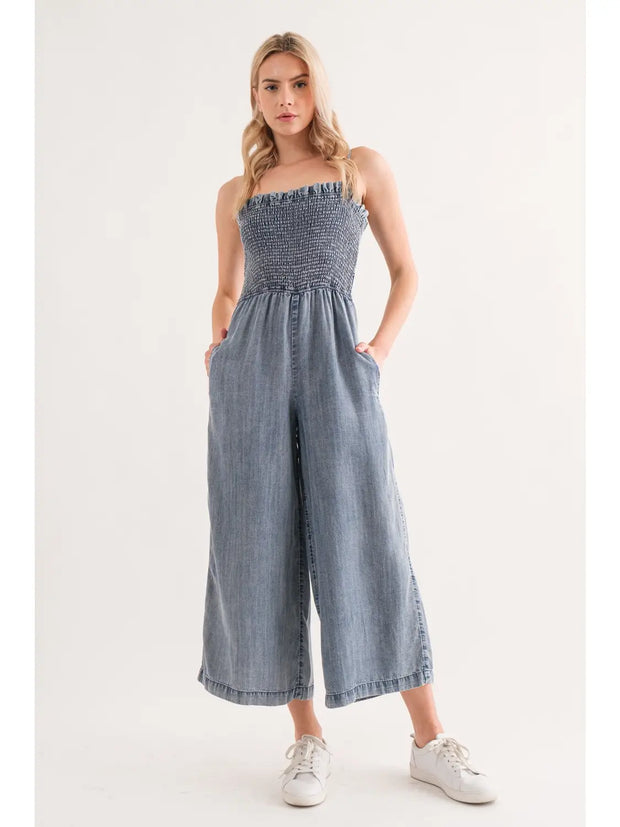 NB MORGAN WIDE LEGJUMPSUIT