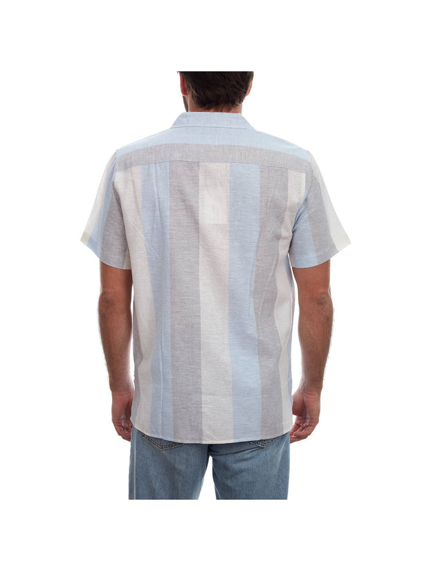 Striped  Linen Cotton Shirt