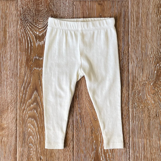 Organic Knit Stretch Baby Leggings
