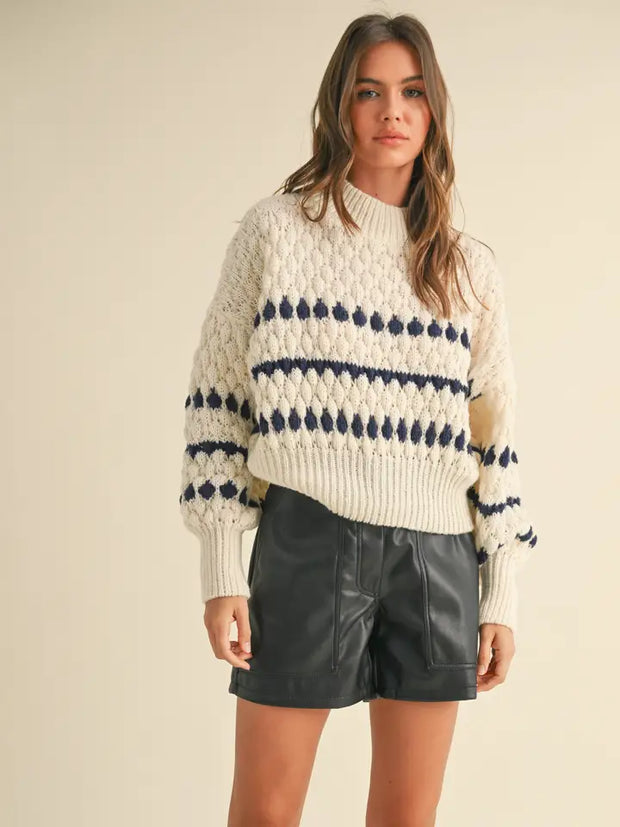 Popped Sweater Top NB