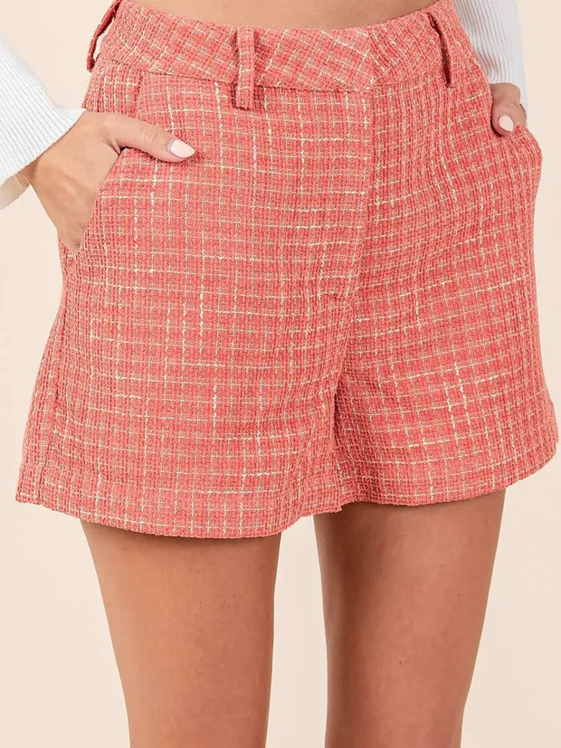 NB Cassie Tweed Classic Shorts