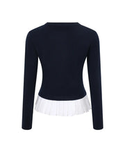 Bellara Mixed Media Long Sleeve Top NB