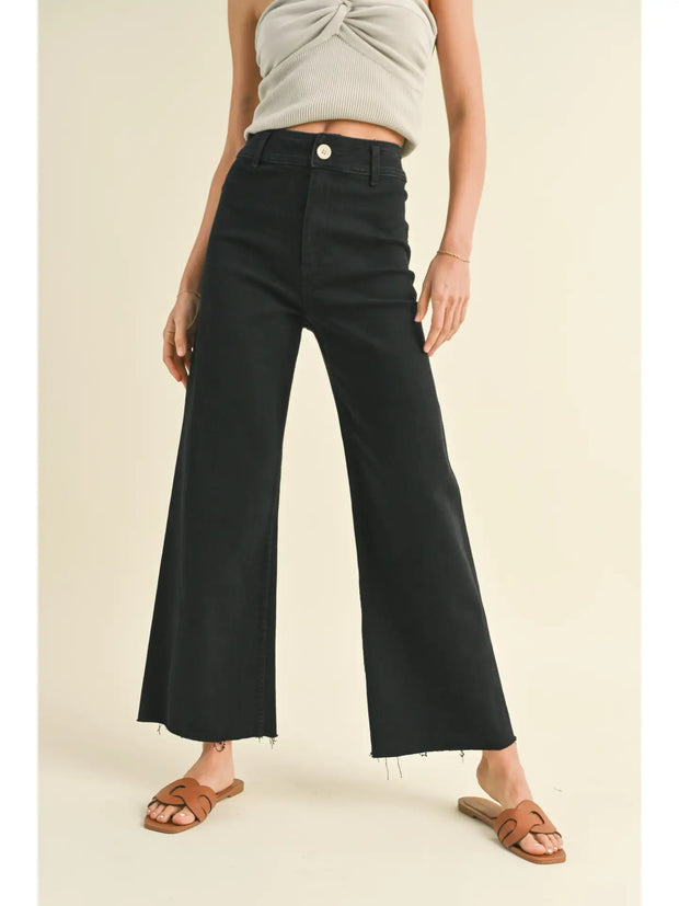 NB Wide leg denim pants