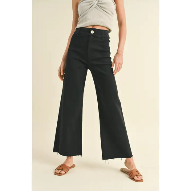 NB  Wide Leg Pants with Front Pocket