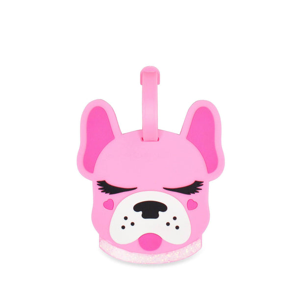 The  Frenchie Luggage Tag 2 Piece Set