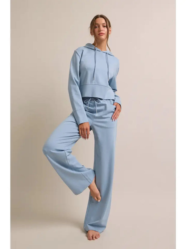 NB Chic Hoodie & Wide Pants Set