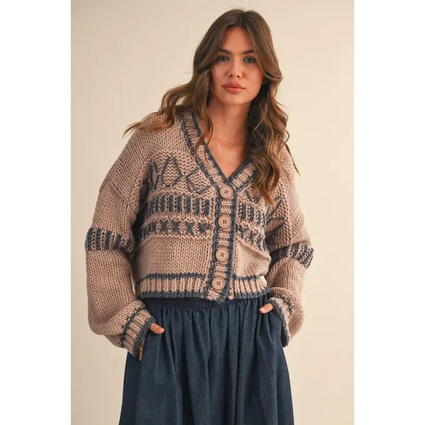 Nb pat sweater  CARDIGAN