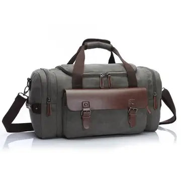 NB Men’S Trevor Duffle in Gray Canvas