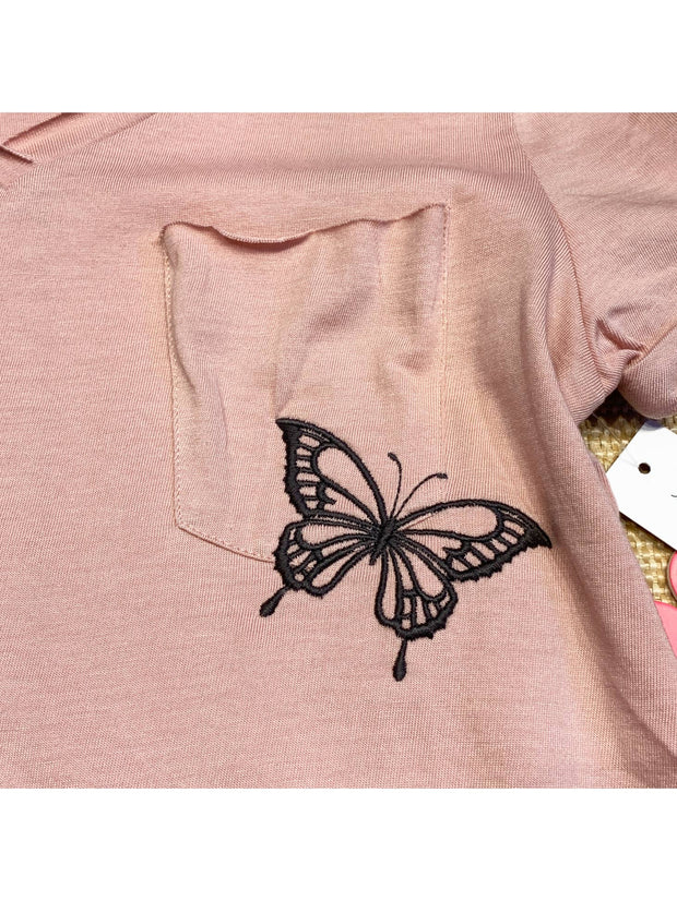 The In Between Butterfly Pocket Tee