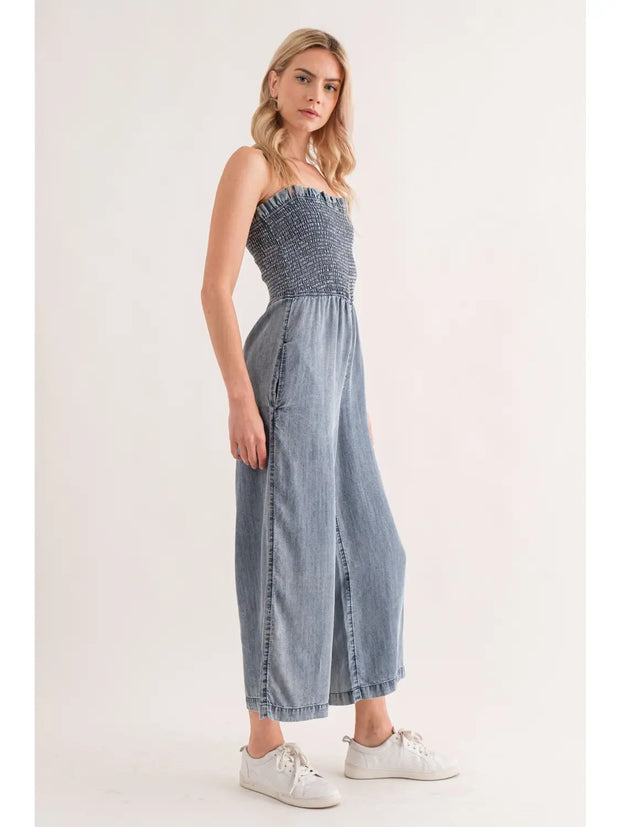 NB MORGAN WIDE LEGJUMPSUIT