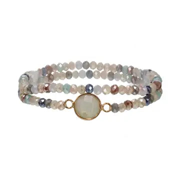 NB crystal stretch bracelet