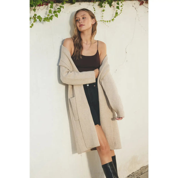 Cozy Long Cardigan NB