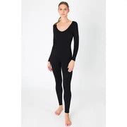 TGS Ribbed Long Sleeve Jumpsuit