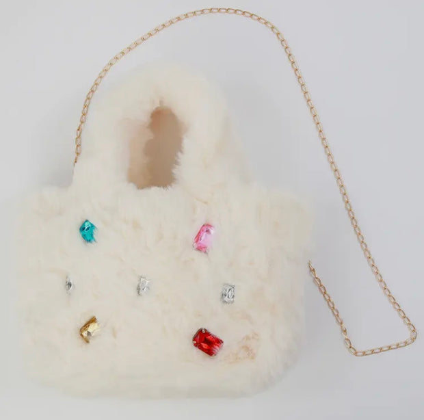 Fur Jewel Purse