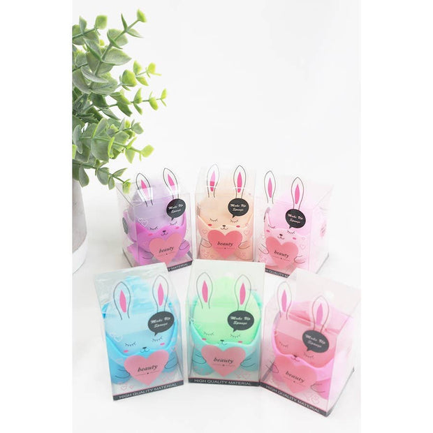 Bunny Make Up Sponge Set