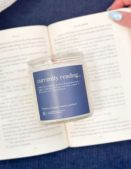 TGS Candle Currently Reading