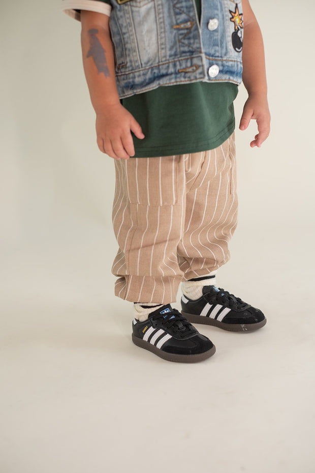 Baci Baci Striped Joggers