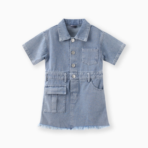 Toddler Denim Pocket Dress