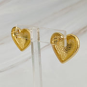 My Heart Stud Earrings