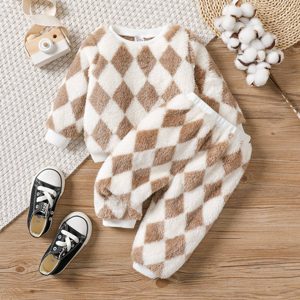 2pcs Baby Fuzzy Set